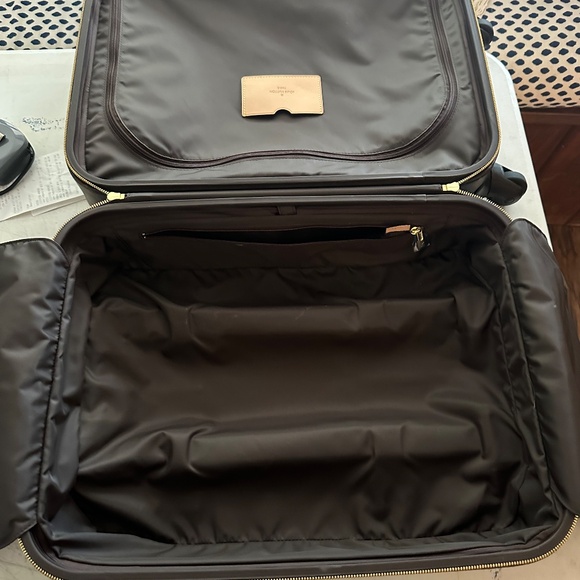 LOUIS VUITTON Monogram Zephyr 55 rigid Carry On Monogram canvas Brown with cover - Picture 11 of 12